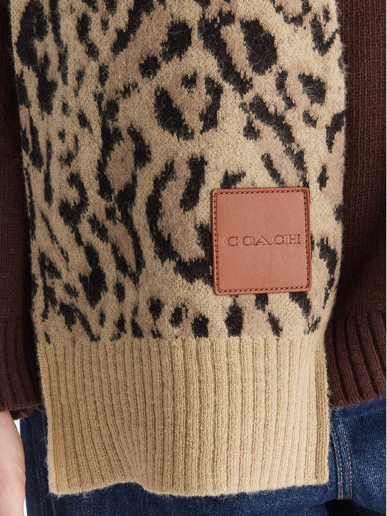 Coach Шарф Coach CCM91 Бежевий