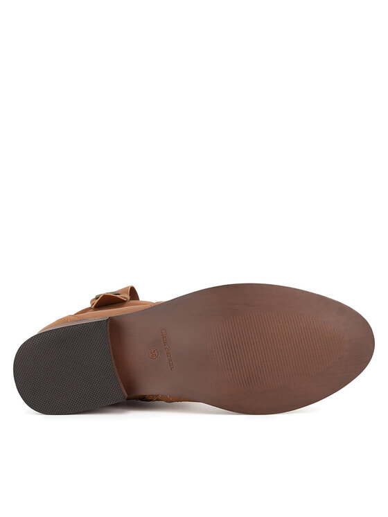 Clara Barson Kovbojská obuv Clara Barson WS23280-01 Hnědá