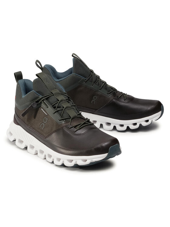 On Snīkeri On Cloud Hi Waterproof 2899675 Zaļš