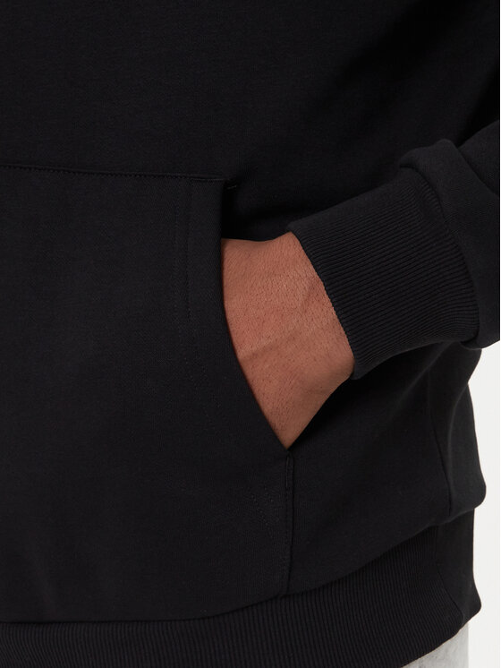 Kappa Kappa Μπλούζα Malmo 3 341M43W Μαύρο Regular Fit