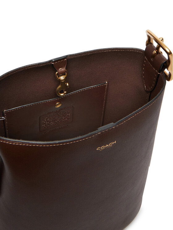Coach Borsetta Coach Bleecker Bucket Bag 21 CCX07 Marrone