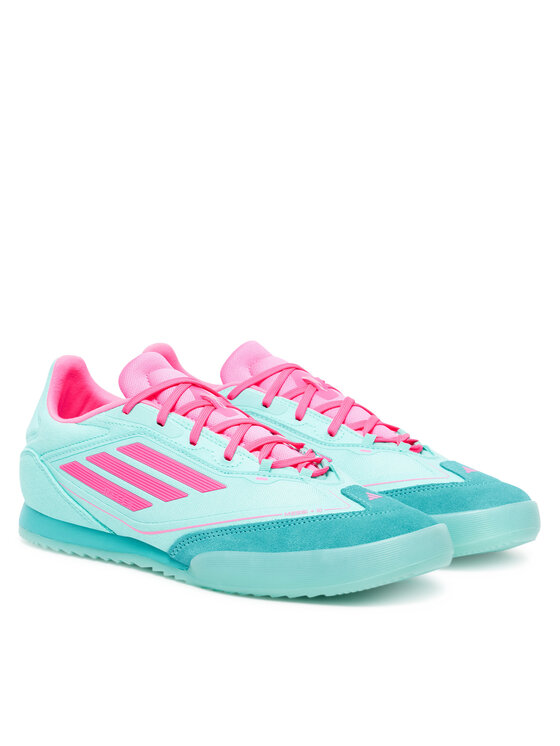 adidas Scarpe da calcio adidas F50 Messi Freestyle Indoor JH8831 Turchese