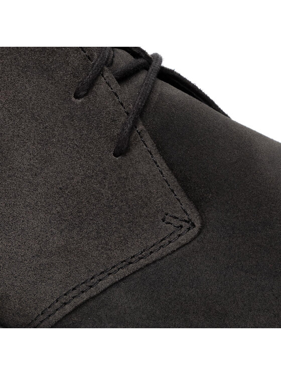 Tommy Hilfiger Gležnjarji Tommy Hilfiger Suede Clea Desert Boot FM0FM02533 Siva