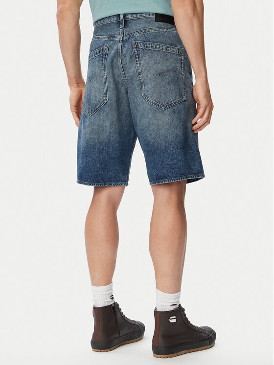 G-STAR G-Star Raw Farmer rövidnadrág Deeggie D28474-E352 Kék Regular Fit