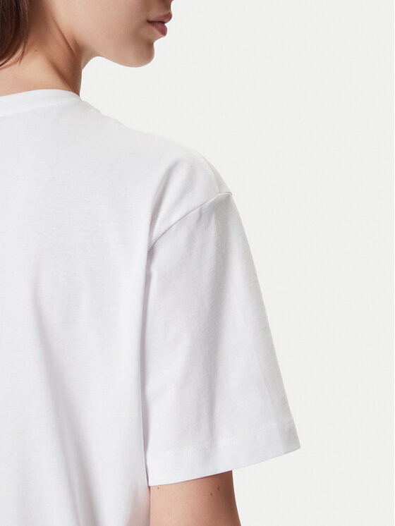 Karl Lagerfeld Jeans Karl Lagerfeld Jeans Camiseta A4W17003 Blanco Relaxed Fit