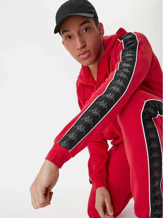 Kappa Kappa Μπλούζα Banda Zamin 3 331U3ZW Κόκκινο Regular Fit