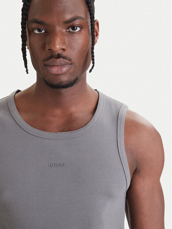 HUGO HUGO Camiseta sin mangas Dapota 50563744 Gris Slim Fit