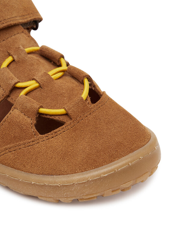 Froddo Sandály Froddo Barefoot Elastic Sandal G3150262-3 D Hnědá