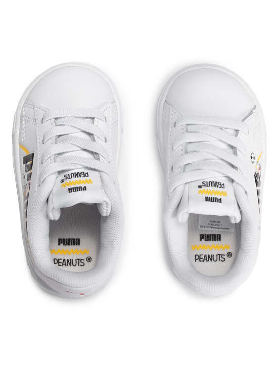 Puma Sneakersy Puma Peanuts Serve Pro Ac Inf 380938 01 Biela