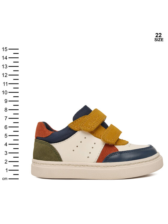 Geox Sneakersy Geox B Nashik Boy B465NC 0CL22 C0763 M Kremowy