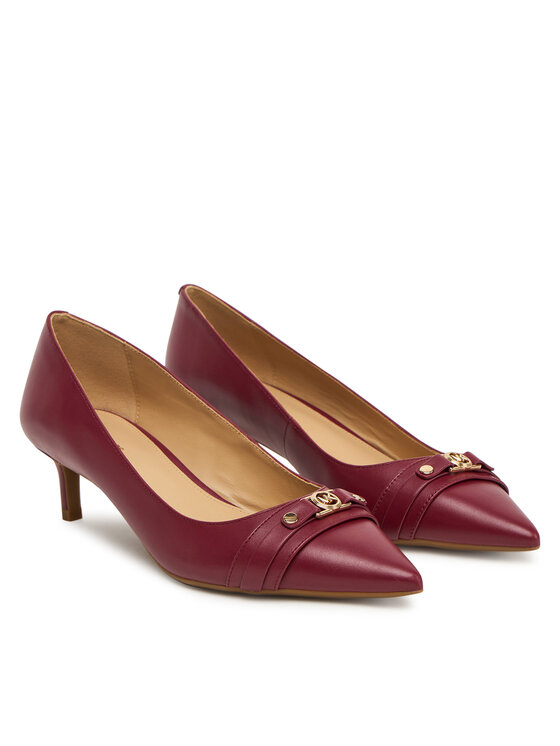 MICHAEL Michael Kors Туфлі MICHAEL Michael Kors Mandy Flex 40T5MAMP1L Бордовий