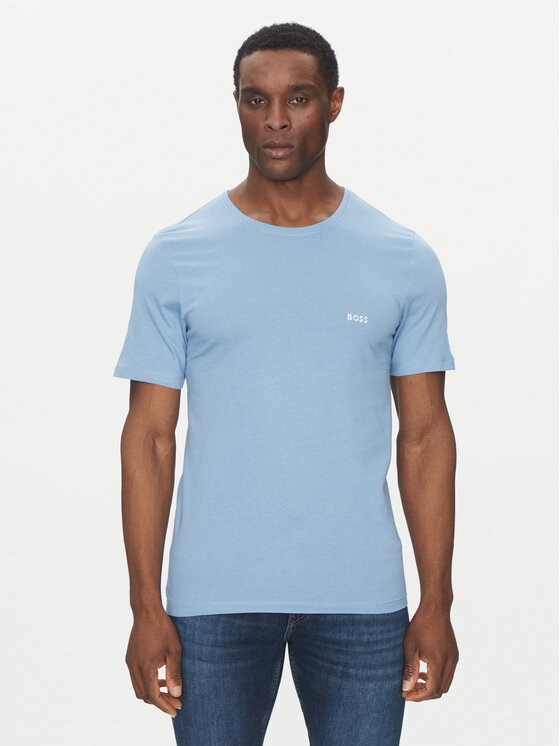 BOSS BOSS Комплект футболок TShirtRN 3P Classic 50532468 Голубий Regular Fit