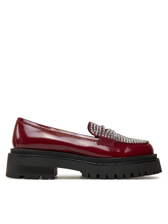 Steve Madden Лофери Steve Madden Longhaul SM11003448 Бордовий