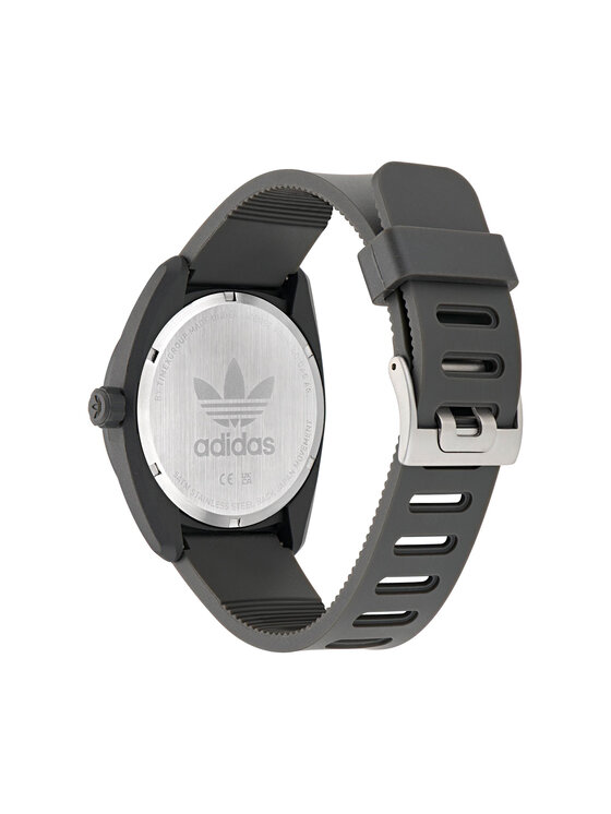 adidas Годинник adidas Project Three AOST24547 Чорний