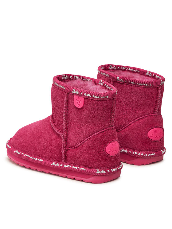 EMU Australia Śniegowce EMU Australia Barbie™ Wallaby Mini K13153 Różowy