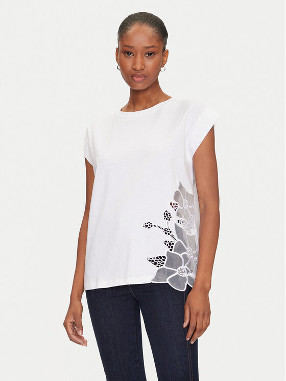 Marciano Guess Marciano Guess Футболка 5GGI02 6298A Білий Regular Fit