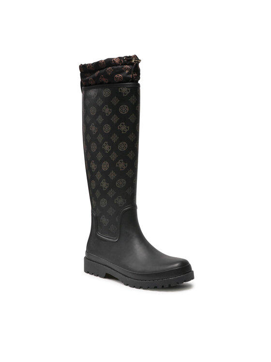 Guess Гумові чоботи Guess Reisa FL7REI FAL11 Чорний