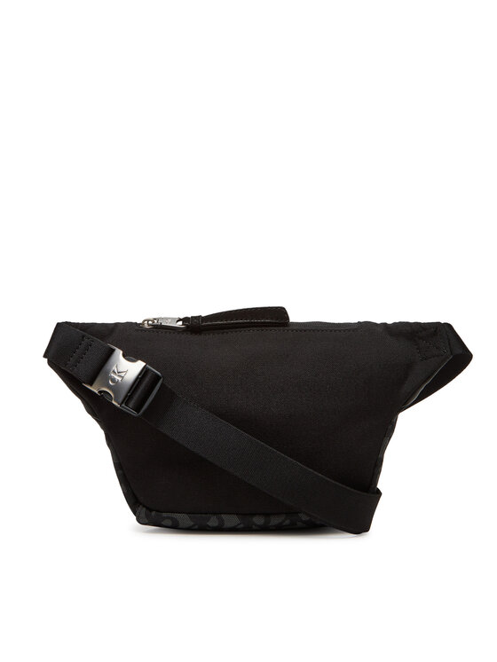 Calvin Klein Jeans Torbica za okrog pasu﻿ Calvin Klein Jeans Unstructured Monogram Waistbag LV04G3177G Črna