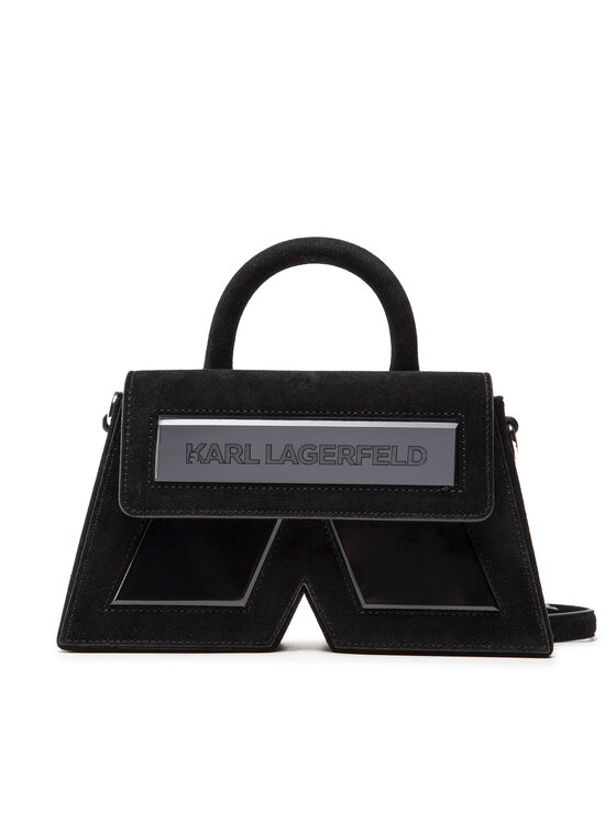 KARL LAGERFELD Дамска чанта KARL LAGERFELD 220W3002 Черен