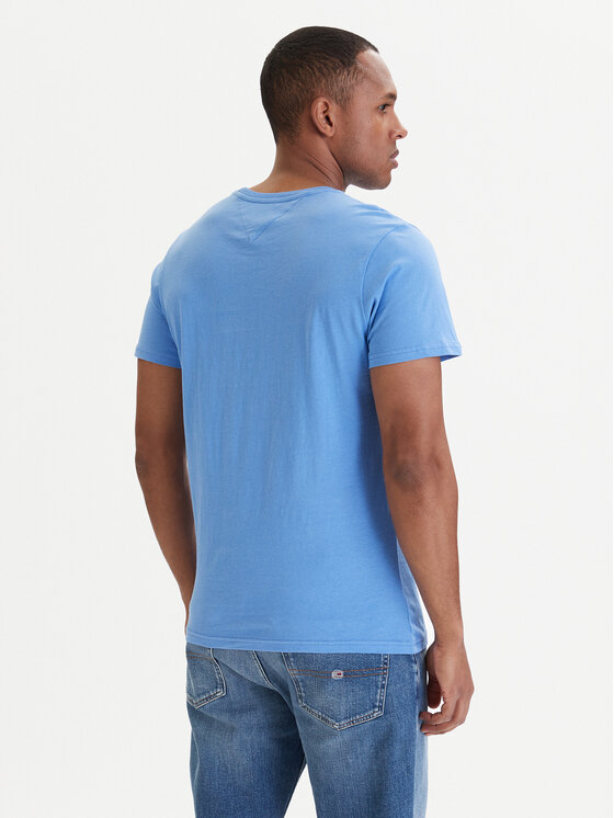 Tommy Jeans Tommy Jeans Camiseta DM0DM20740 Azul Slim Fit