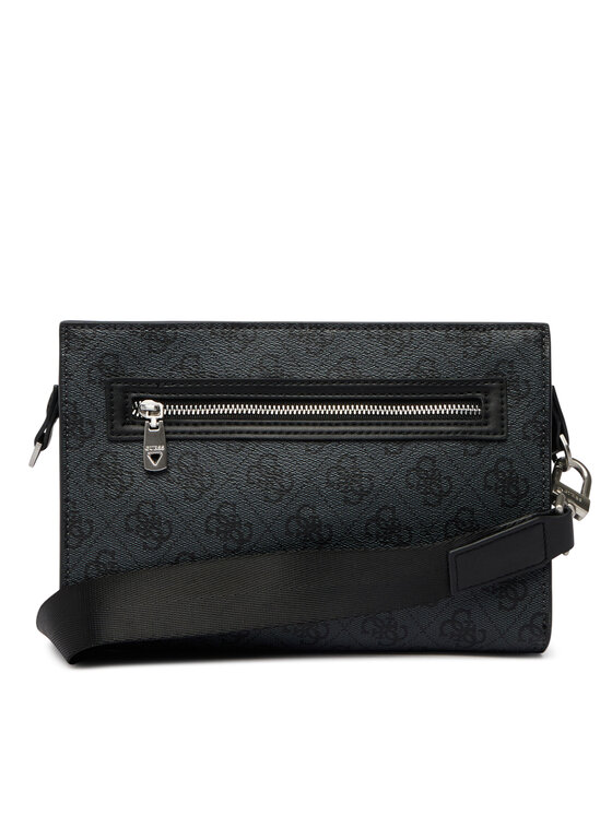 Guess Плоска сумка Guess HMMILO P6157 Чорний
