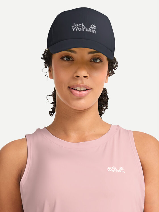 Jack Wolfskin Czapka z daszkiem Jack Wolfskin Baseball Cap A65769 Granatowy