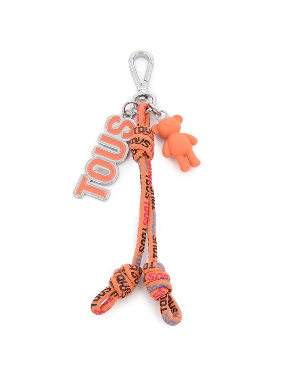 Brelok TOUS Llavero Rope Logo 2001862109 Pomarańczowy | Eobuwie.com.pl