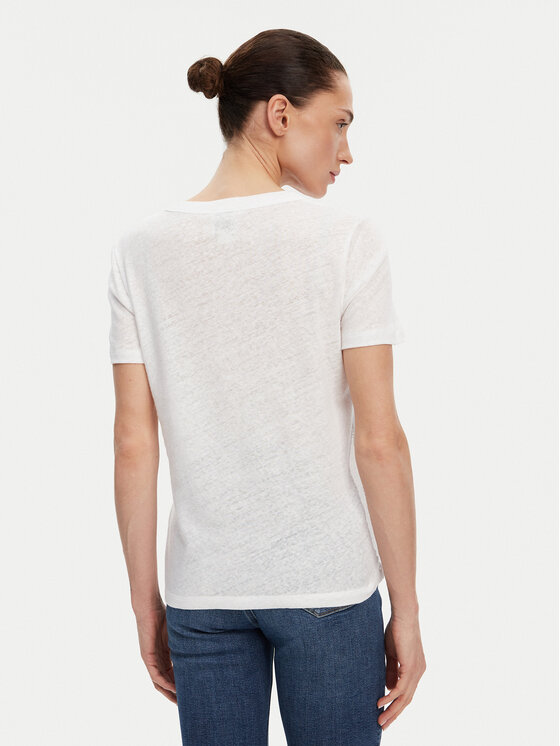 Calvin Klein Calvin Klein Camiseta K20K208248 Blanco Relaxed Fit