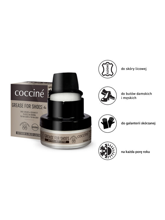 Coccine Віск для взуття Coccine Grease For Shoes 55/29/50/02/Z/v4 Чорний