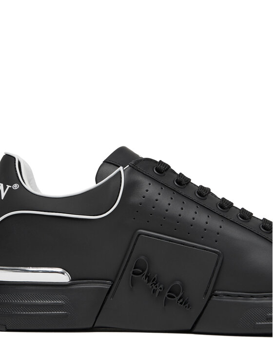 PHILIPP PLEIN Снікерcи PHILIPP PLEIN Top Hexagon PAES USC0775 PLE005N Чорний