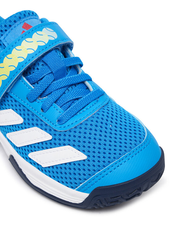 adidas Tenisa apavi adidas Courtflash Hook-And-Loop Tennis Shoes Kids KK3864 Zils