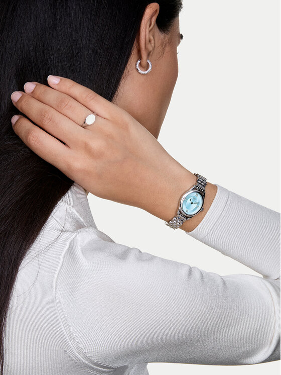 Daniel Wellington Pulkstenis Daniel Wellington Ophelia Mini 22 DW00100809 Sudraba