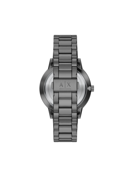 Armani Exchange Rinkinys: laikrodis ir apyrankė Armani Exchange Cayde Gift Set AX7183SET Pilka