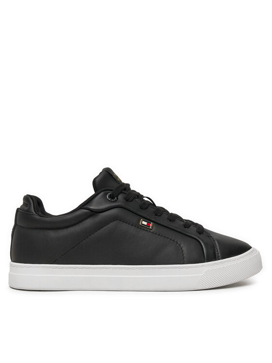 Tommy Hilfiger Sneakers Tommy Hilfiger Icon Court Sneaker Flag FW0FW08327 Negru