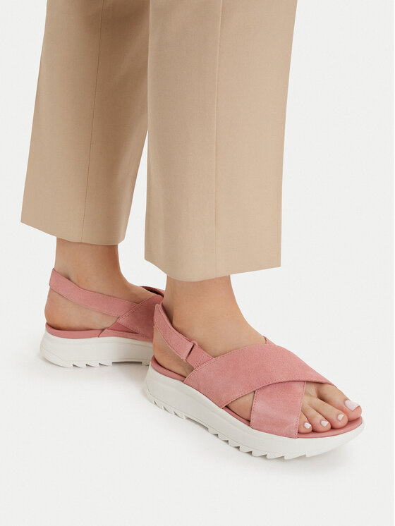 Clarks Босоніжки Clarks DashLite Wish 26186582 Рожевий