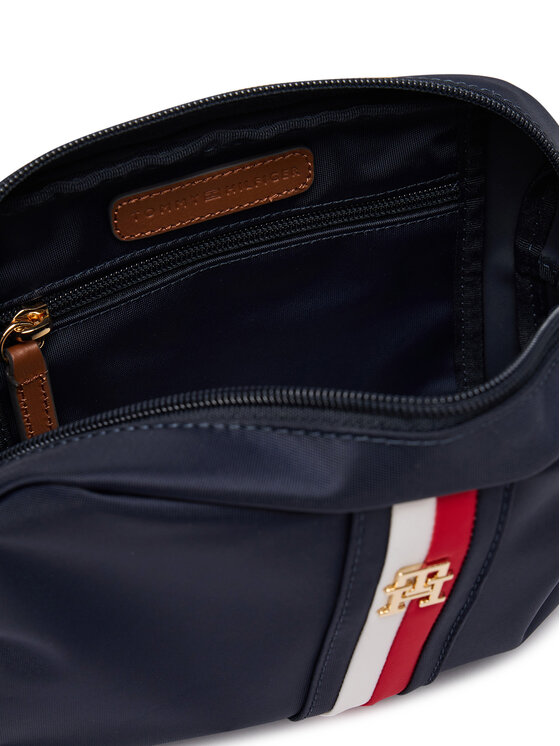 Tommy Hilfiger Geantă Tommy Hilfiger Popette Camera Bag Corp AW0AW19023 Bleumarin
