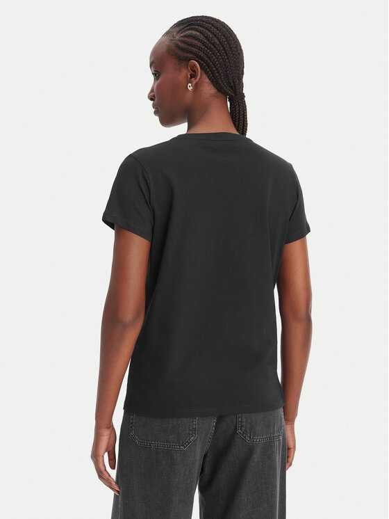 Liu Jo Sport Liu Jo Sport Camiseta TA6057 JS923 Negro Regular Fit