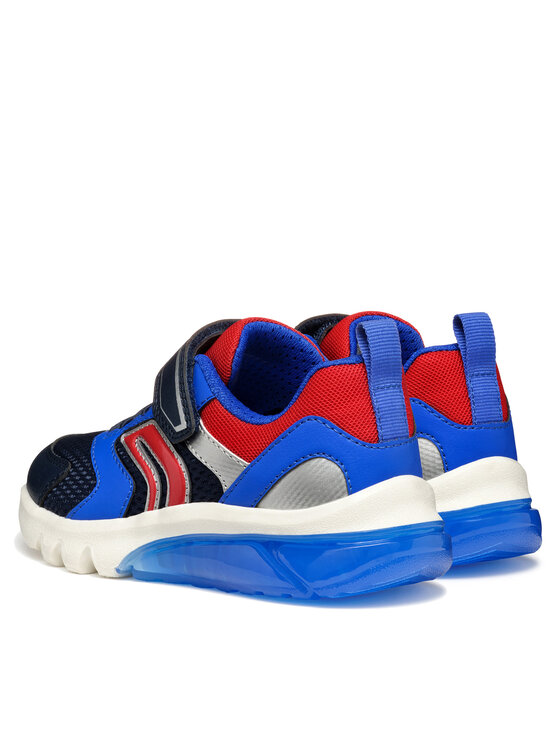 Geox Sneakersy Geox J Ciberdron J45LBC 1454 C4244 M Granatowy
