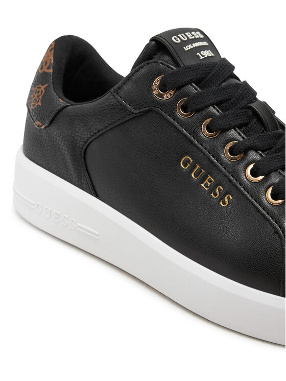 Guess Sneakersy Guess Roki2 FLFRO2 FAL12 Černá