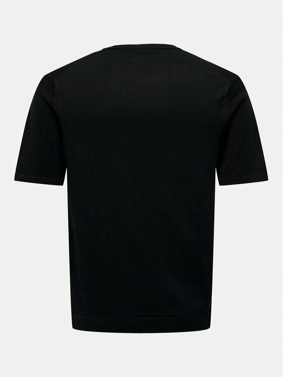 Only & Sons Only & Sons Футболка Wyler 22022928 Чорний Regular Fit