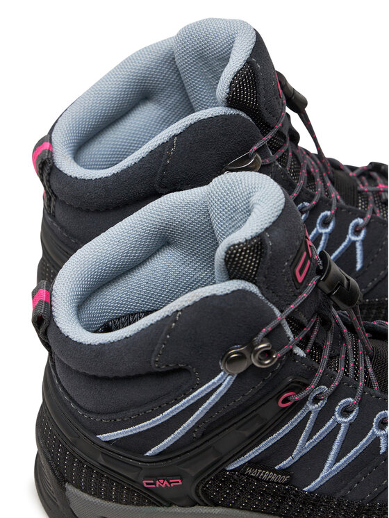 CMP Trekingová obuv CMP Kids Rigel Mid Trekking Shoes Wp 3Q12944 Černá