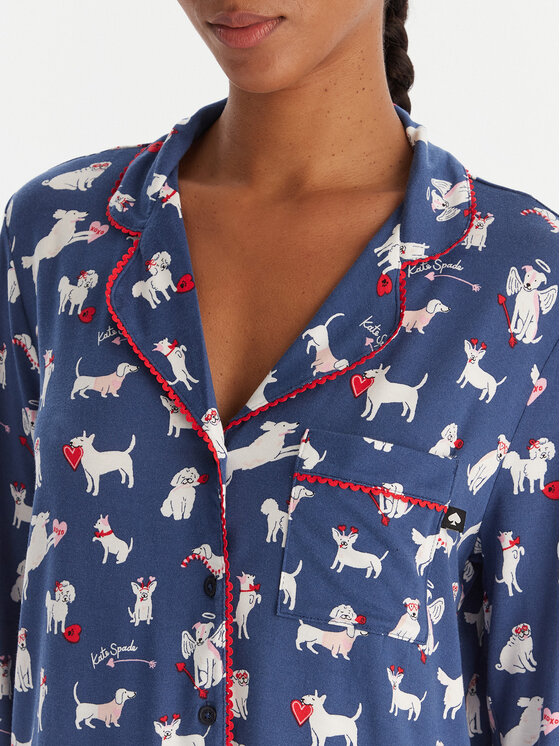 Kate Spade Kate Spade Pijama KSI82772 Azul Regular Fit