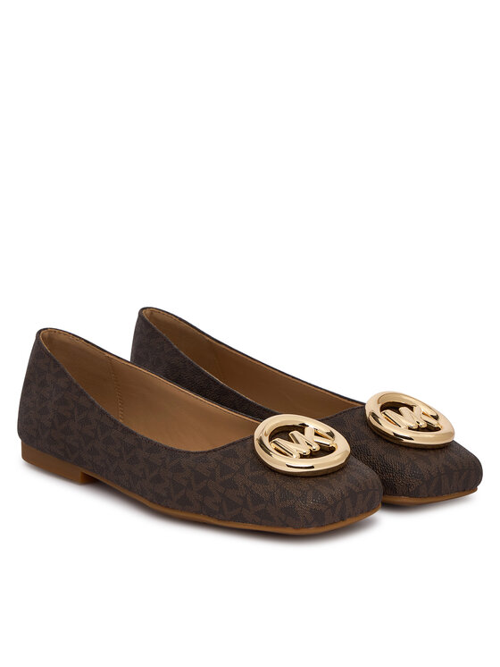 MICHAEL Michael Kors Балетки MICHAEL Michael Kors Milan Flex Ballet 40F5MLFP1B Коричневий
