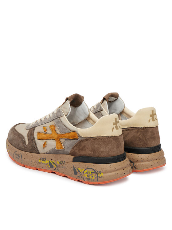 Premiata Sneakersy Premiata Mick Var 7866 Hnědá