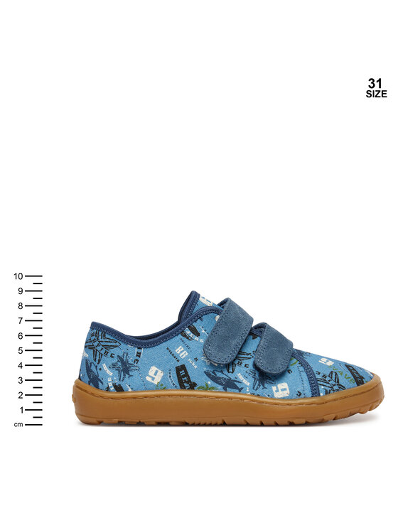 Froddo Тапочки Froddo Barefoot Canvas G1700440-6 D Голубий