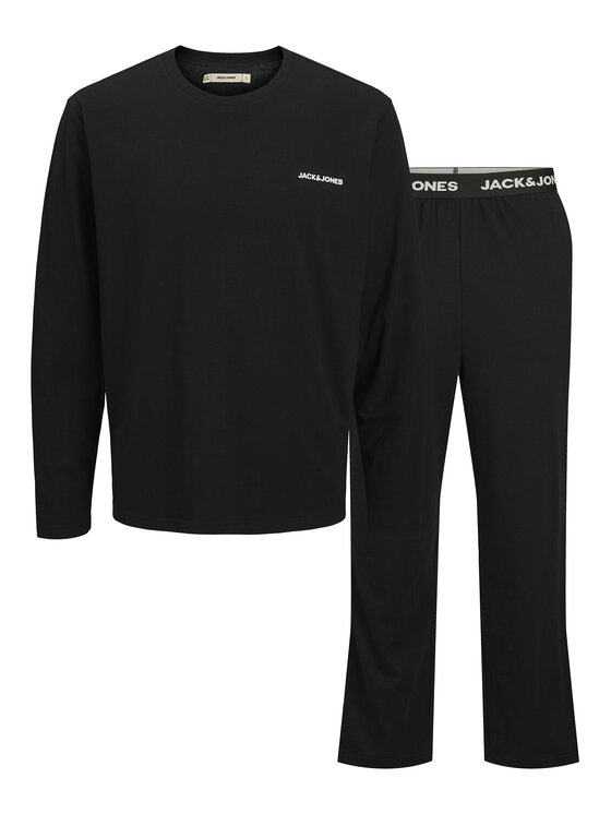 Jack & Jones Jack & Jones Πιτζάμα Everest 12273632 Μαύρο Standard Fit