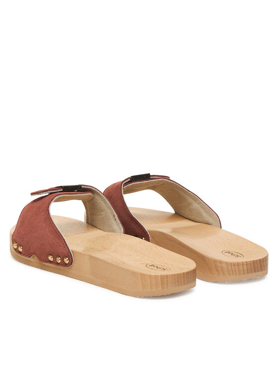 Scholl Шльопанці Scholl F00951 Коричневий