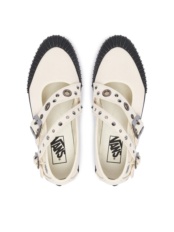 Vans Półbuty Vans Mary Jane Straps VN000D9AKIG1 Kremowy