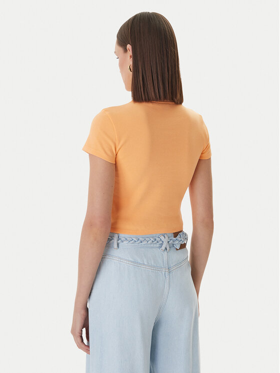 HUGO HUGO Camiseta Baby 50510749 Naranja Slim Fit
