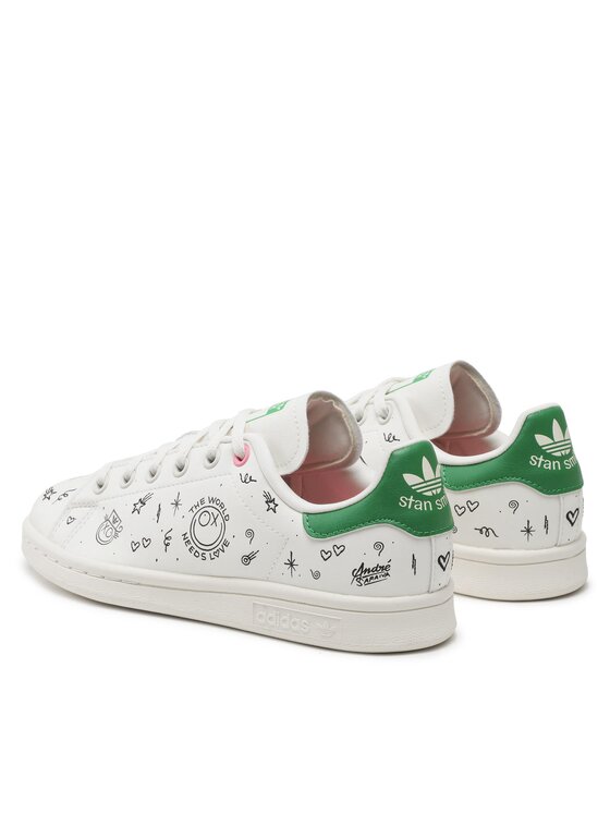 adidas Снікерcи adidas Stan Smith J GY1786 Білий